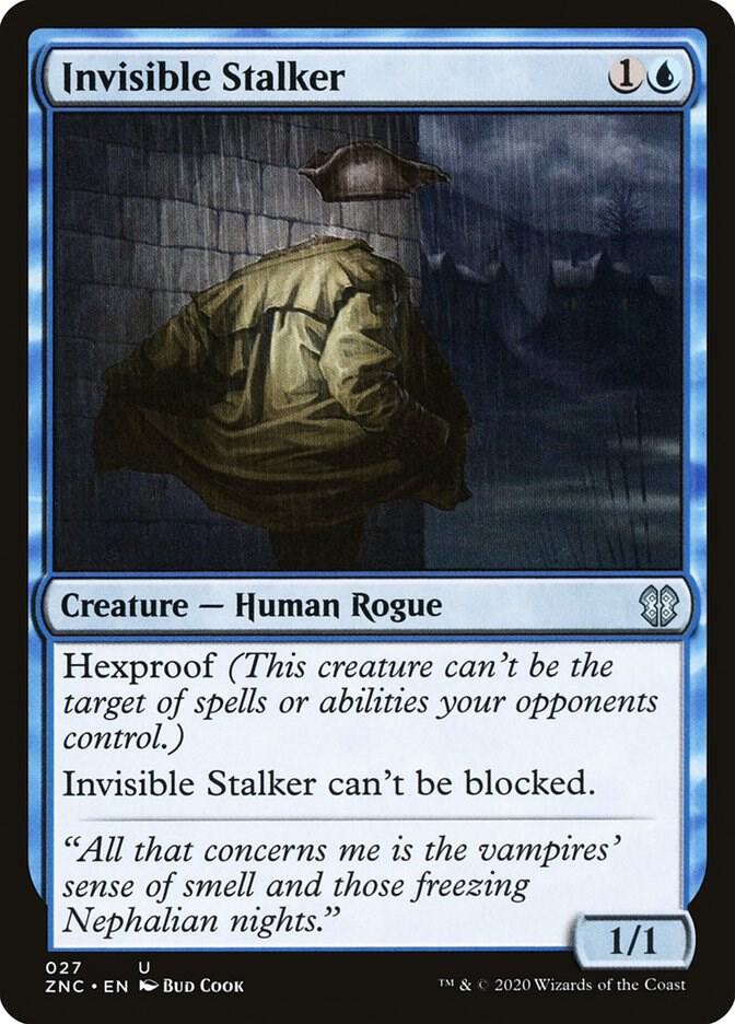 Invisible Stalker [Commander: Zendikar Rising] 27
