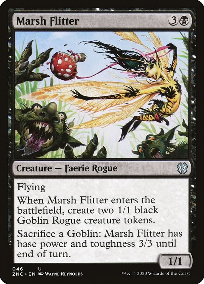 Marsh Flitter [Commander: Zendikar Rising] 46