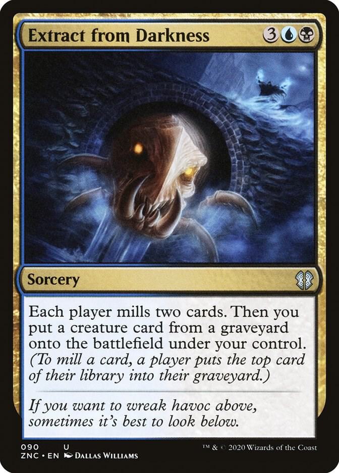 Extract from Darkness [Commander: Zendikar Rising] 90