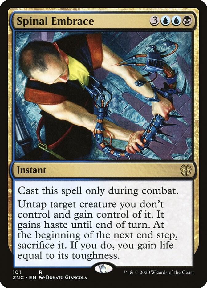 Spinal Embrace [Commander: Zendikar Rising] 101