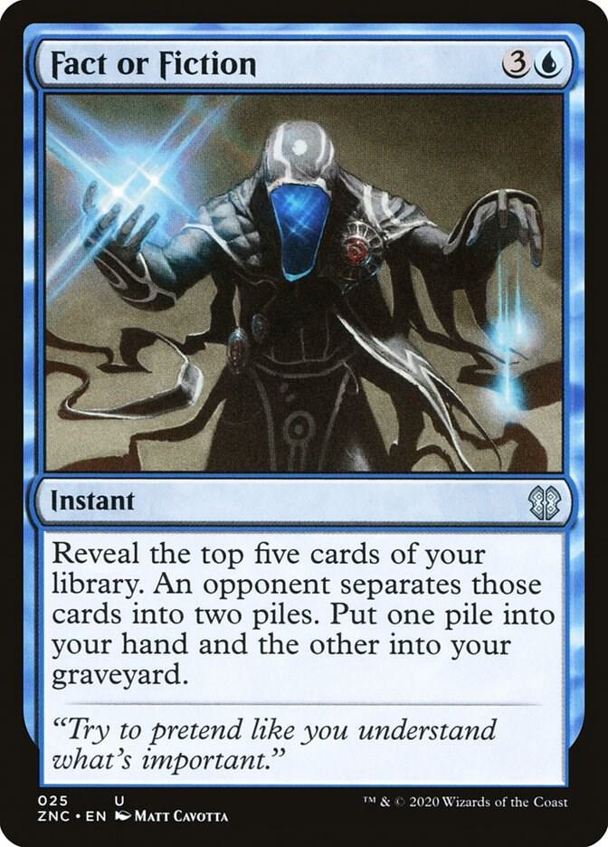 Fact or Fiction [Commander: Zendikar Rising] 25