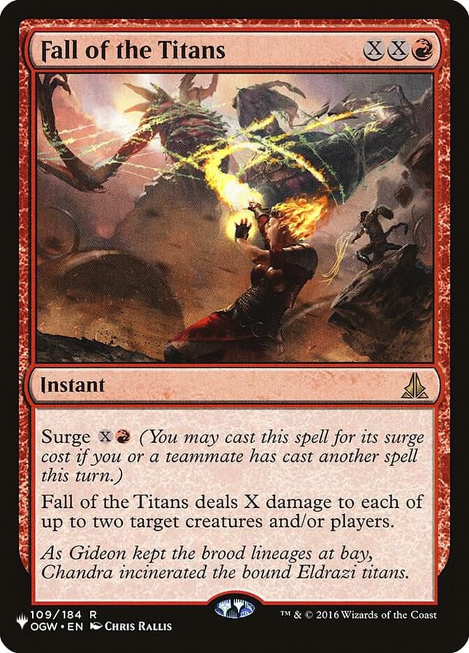 Fall of the Titans [The List Reprints] 109/184