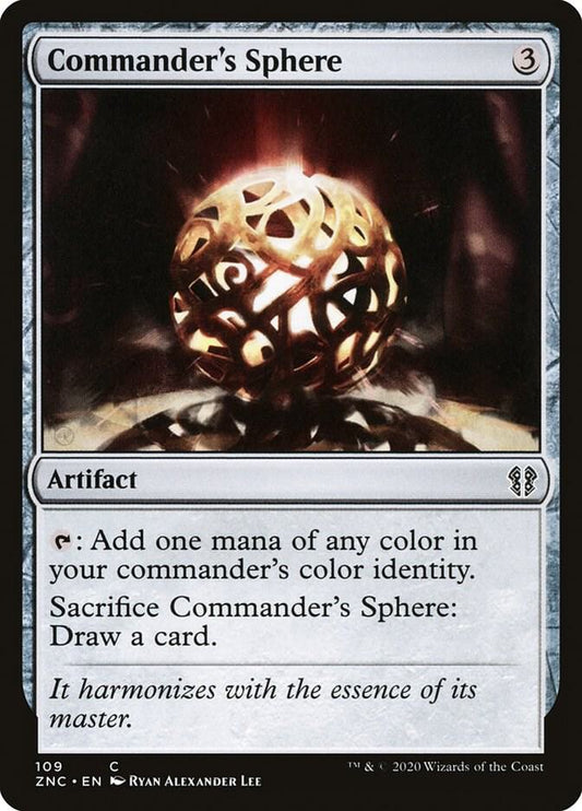 Commander's Sphere [Commander: Zendikar Rising] 109