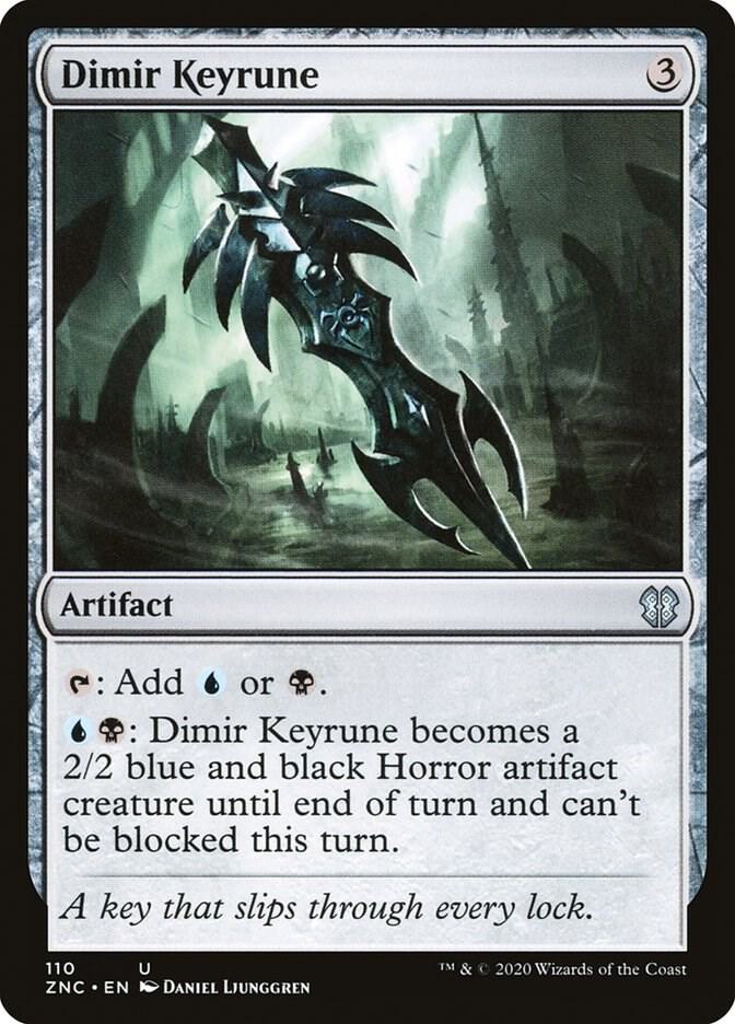 Dimir Keyrune [Commander: Zendikar Rising] 110