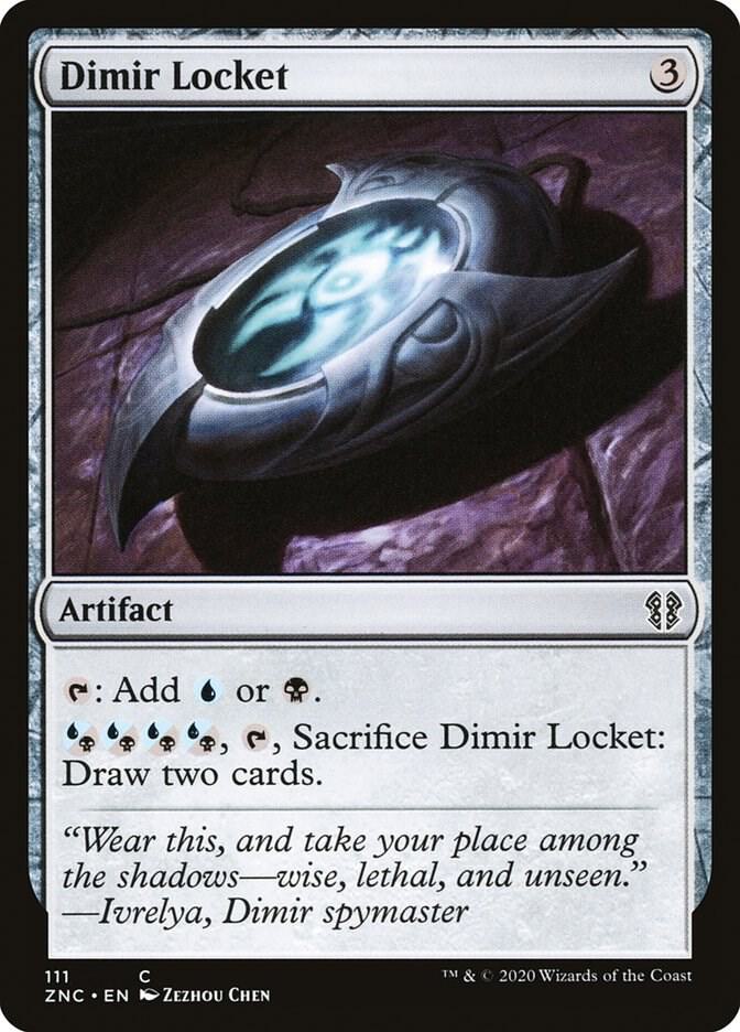 Dimir Locket [Commander: Zendikar Rising] 111