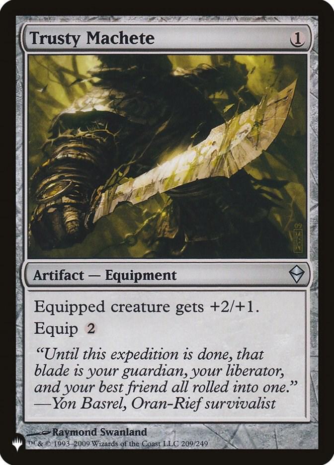 Trusty Machete [The List Reprints] 209/249