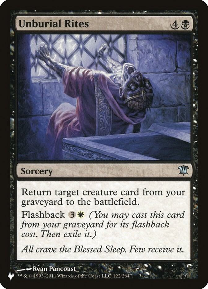 Unburial Rites [The List Reprints] 122/264