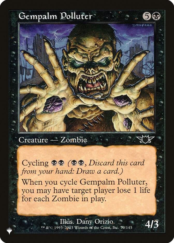 Gempalm Polluter [The List Reprints] 70/145