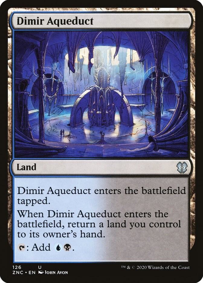 Dimir Aqueduct [Commander: Zendikar Rising] 126