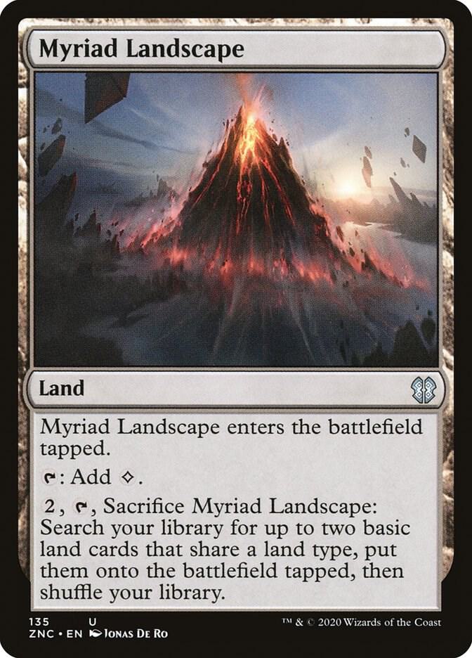 Myriad Landscape [Commander: Zendikar Rising] 135