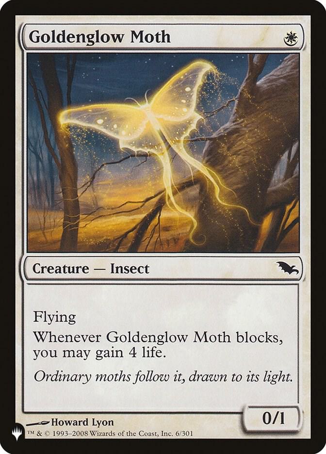 Goldenglow Moth [The List Reprints] 6/301