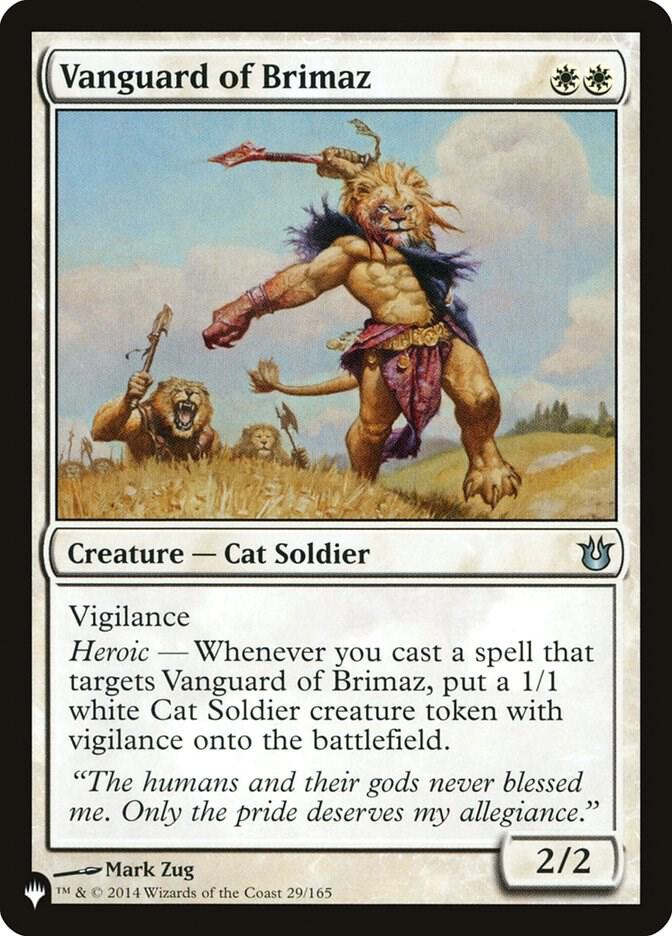 Vanguard of Brimaz [The List Reprints] 29/165