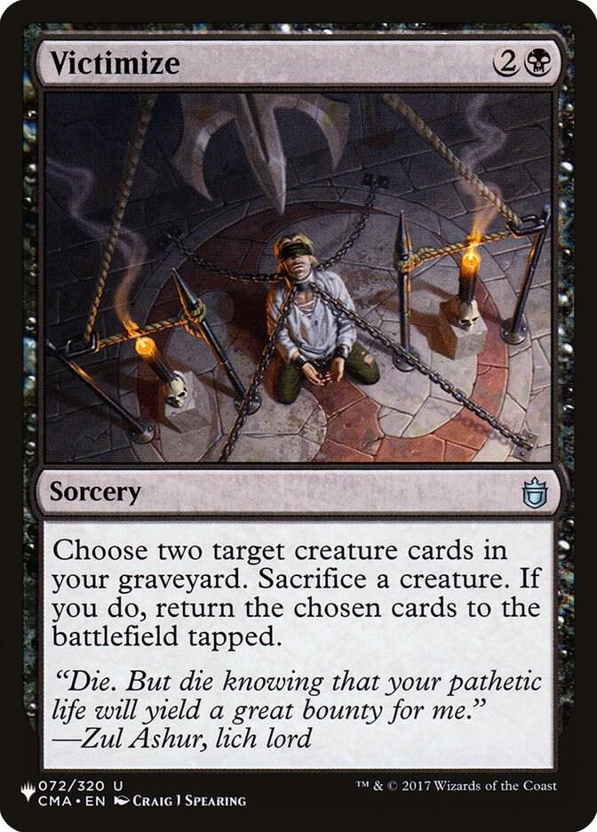 Victimize [The List Reprints] 072/320