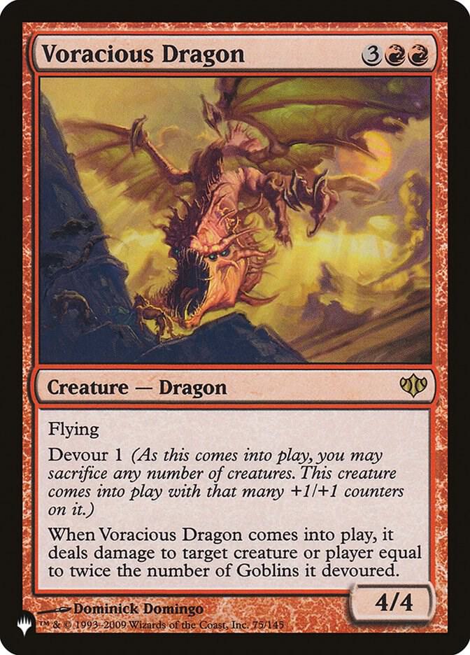 Voracious Dragon [The List Reprints] 75/145