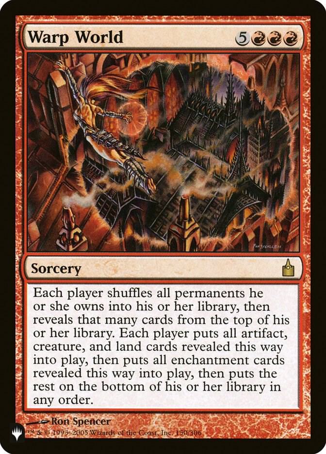 Warp World [The List Reprints] 150/306