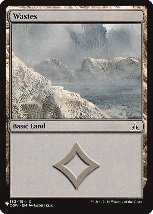 Wastes [The List Reprints] 183/184