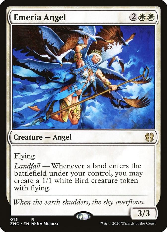 Emeria Angel [Commander: Zendikar Rising] 15
