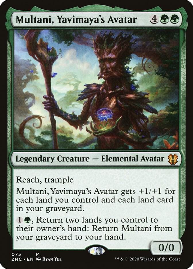 Multani, Yavimaya's Avatar [Commander: Zendikar Rising] 75