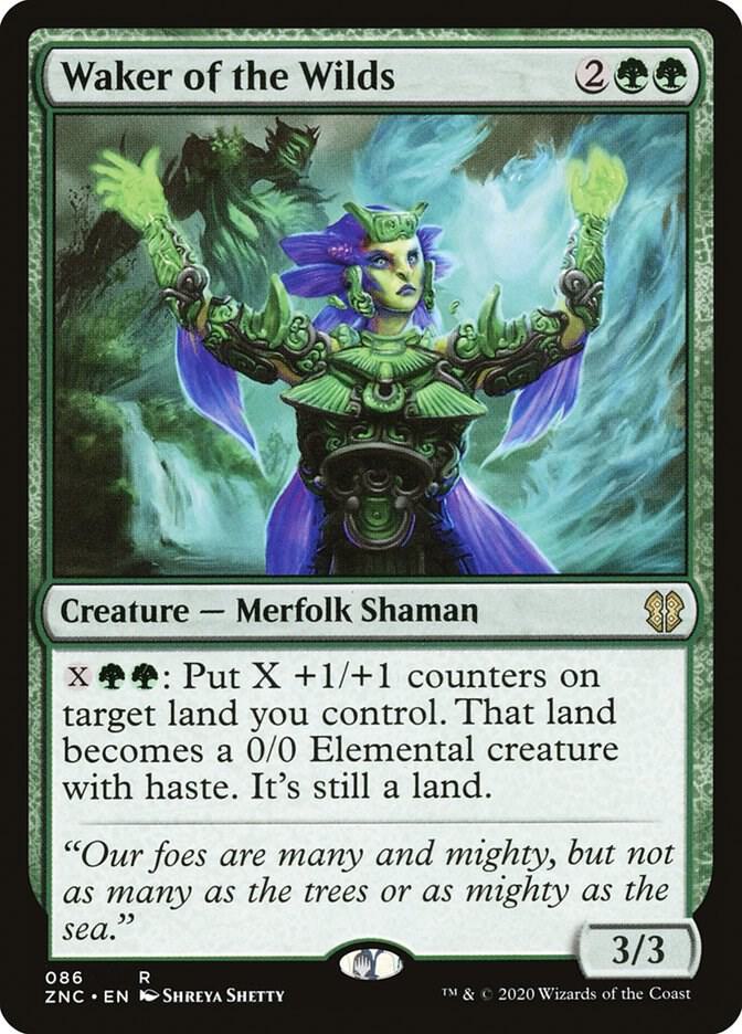 Waker of the Wilds [Commander: Zendikar Rising] 86