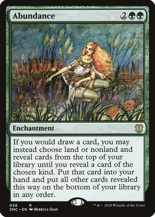 Abundance [Commander: Zendikar Rising] 58