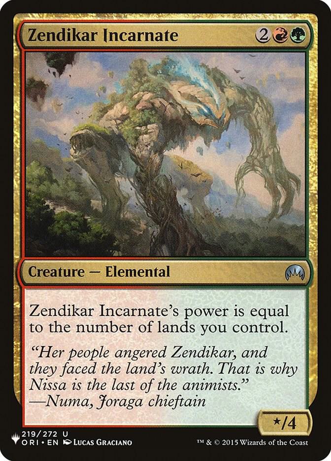 Zendikar Incarnate [The List Reprints] 219/272