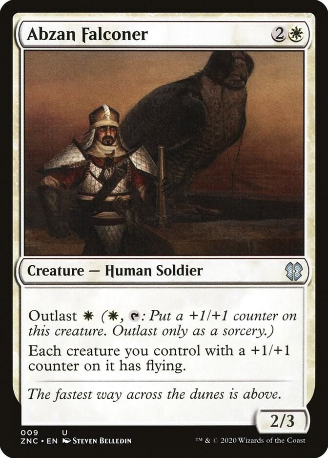 Abzan Falconer [Commander: Zendikar Rising] 9