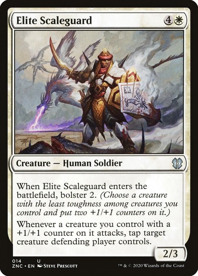Elite Scaleguard [Commander: Zendikar Rising] 14