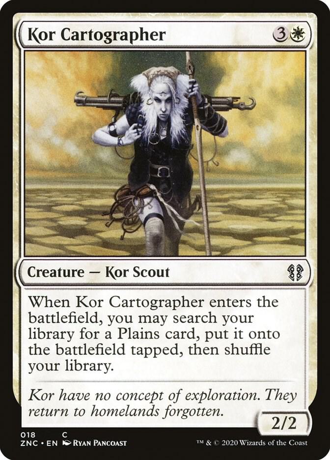 Kor Cartographer [Commander: Zendikar Rising] 18