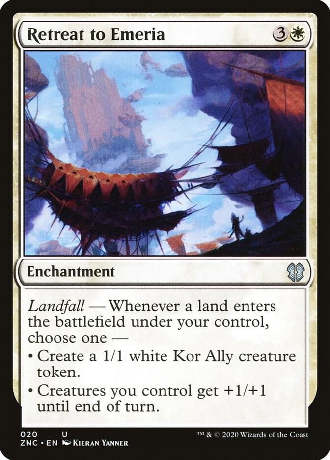 Retreat to Emeria [Commander: Zendikar Rising] 20