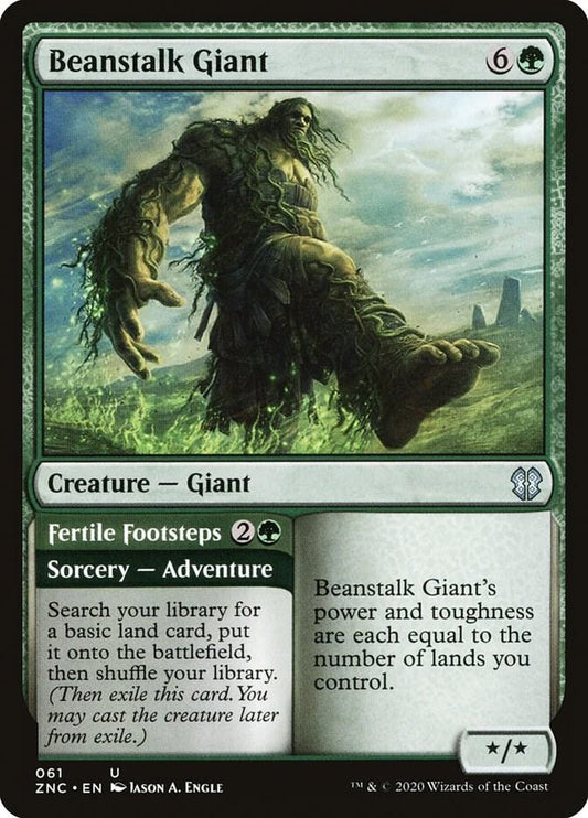 Beanstalk Giant [Commander: Zendikar Rising] 61