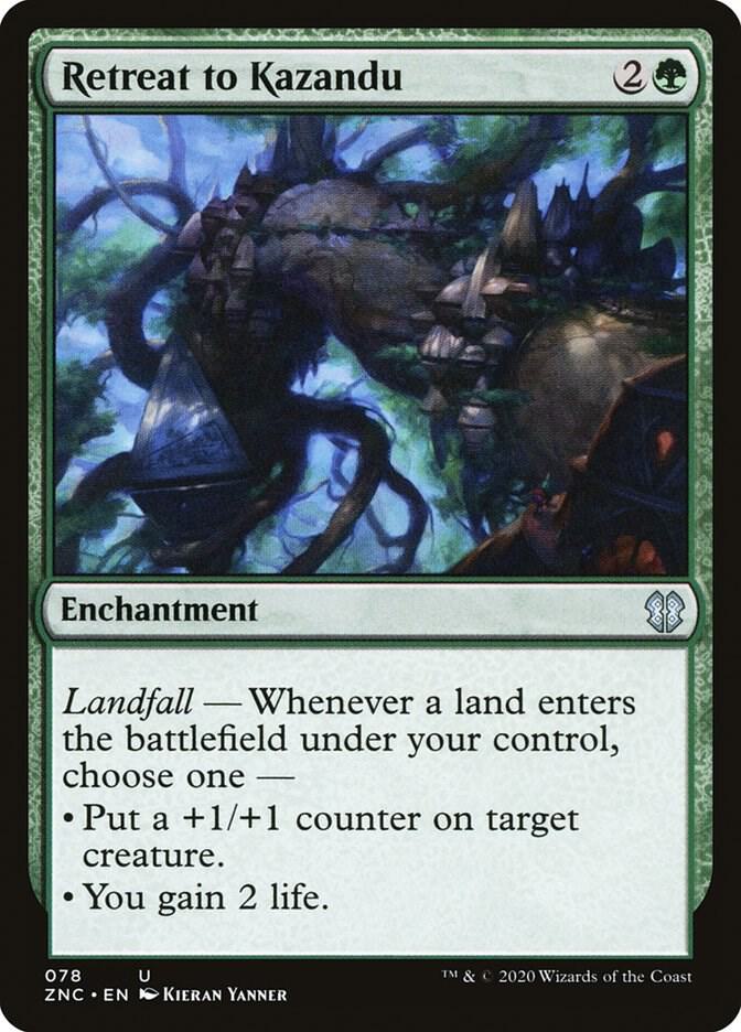 Retreat to Kazandu [Commander: Zendikar Rising] 78