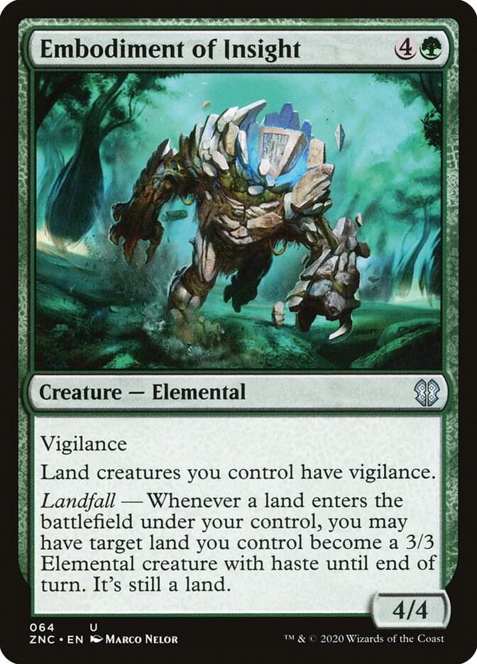 Embodiment of Insight [Commander: Zendikar Rising] 64