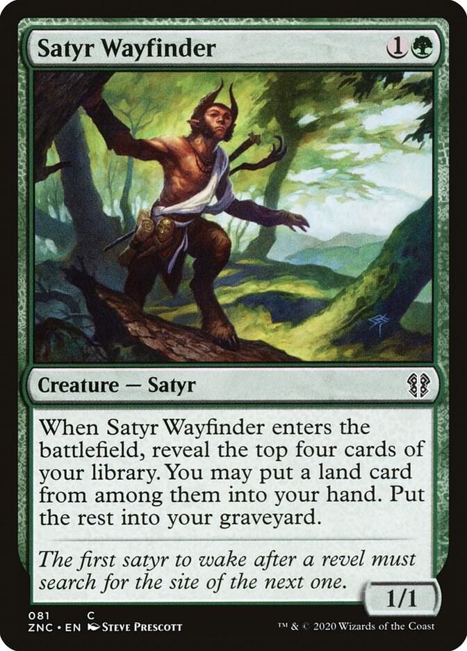 Satyr Wayfinder [Commander: Zendikar Rising] 81