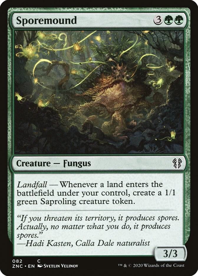Sporemound [Commander: Zendikar Rising] 82