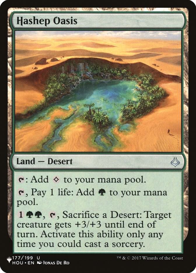 Hashep Oasis [The List Reprints] 177/199