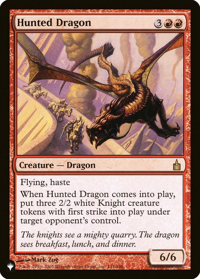 Hunted Dragon [The List Reprints] 131/306