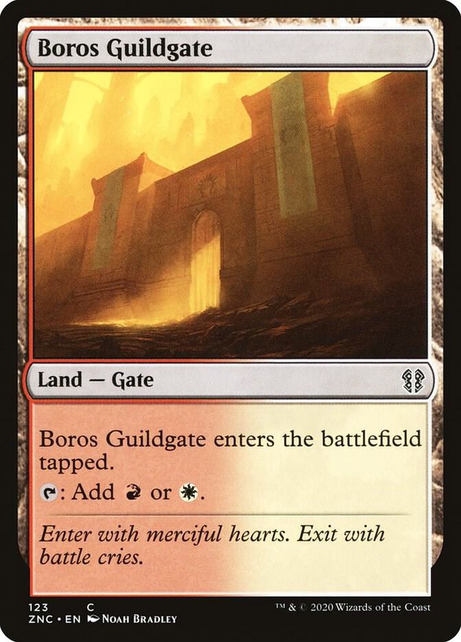 Boros Guildgate [Commander: Zendikar Rising] 123