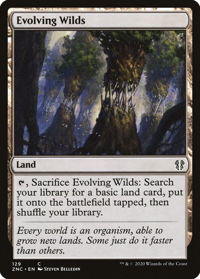 Evolving Wilds [Commander: Zendikar Rising] 129