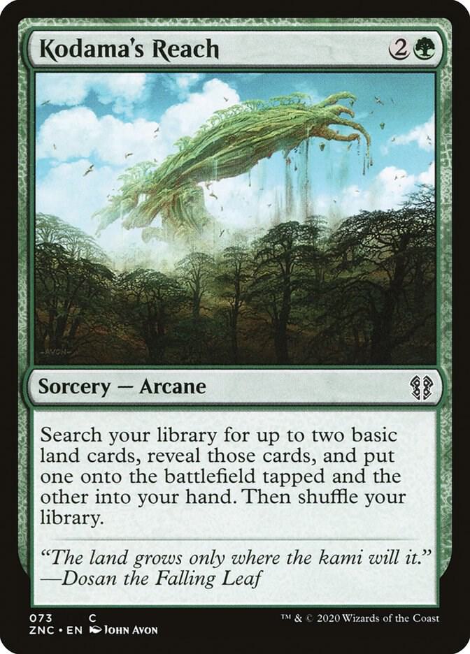 Kodama's Reach [Commander: Zendikar Rising] 73