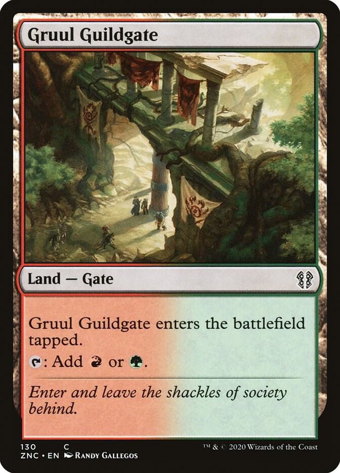 Gruul Guildgate [Commander: Zendikar Rising] 130