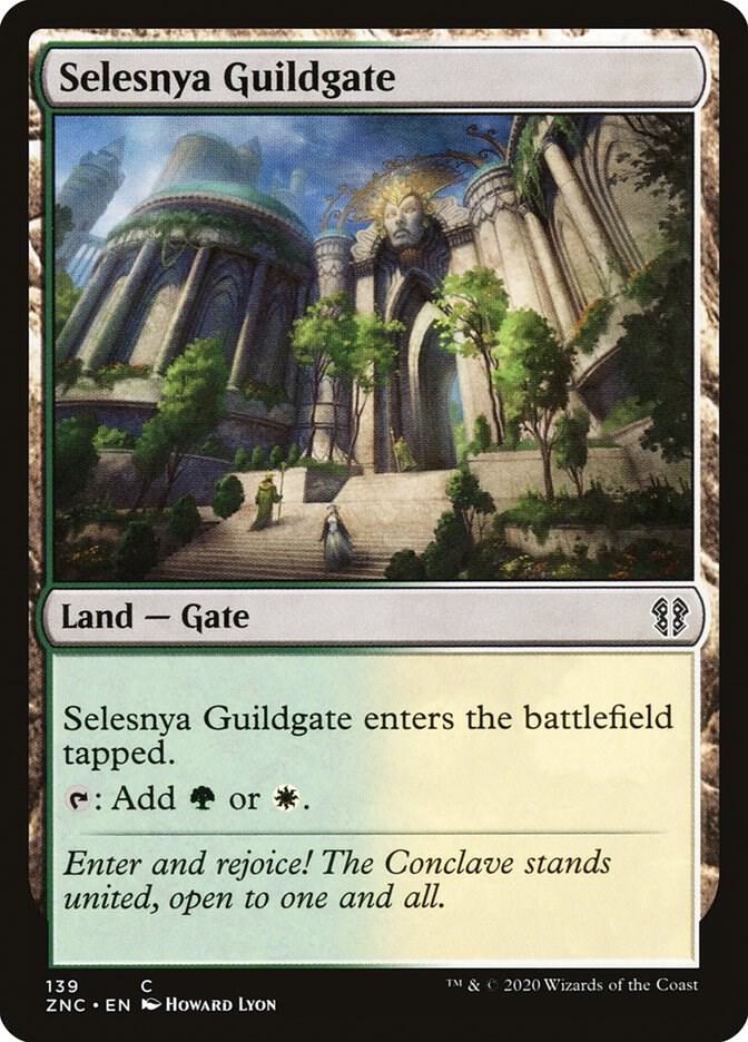 Selesnya Guildgate [Commander: Zendikar Rising] 139