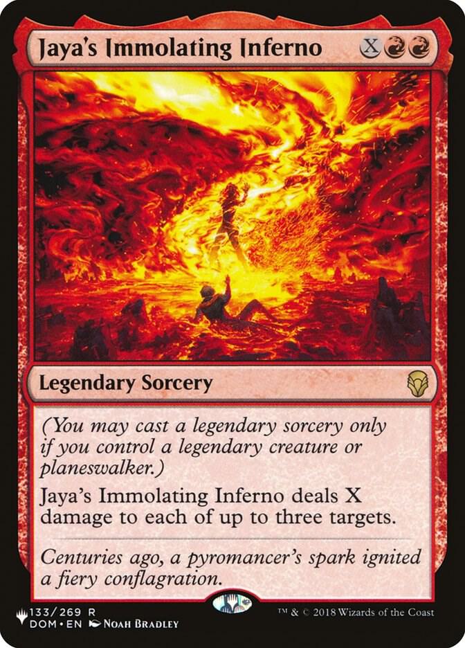 Jaya's Immolating Inferno [The List Reprints] 133/269