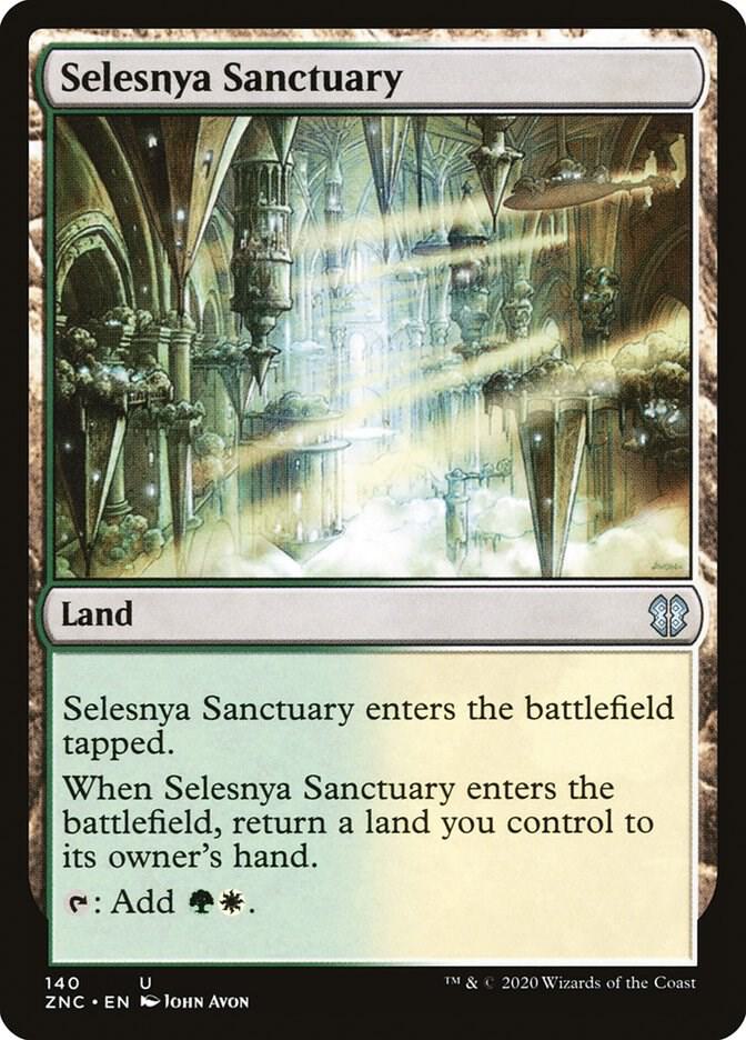 Selesnya Sanctuary [Commander: Zendikar Rising] 140