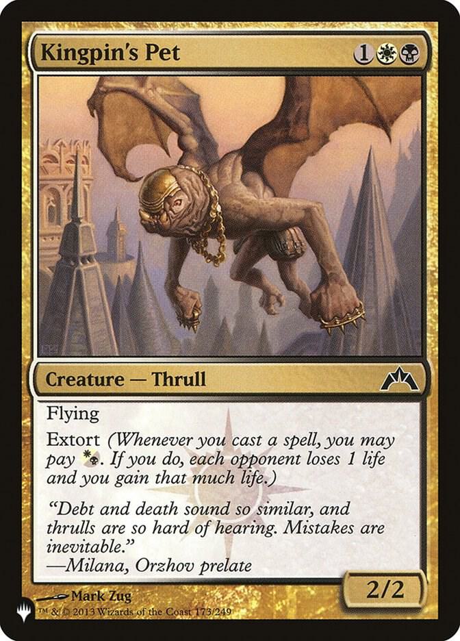 Kingpin's Pet [The List Reprints] 173/249