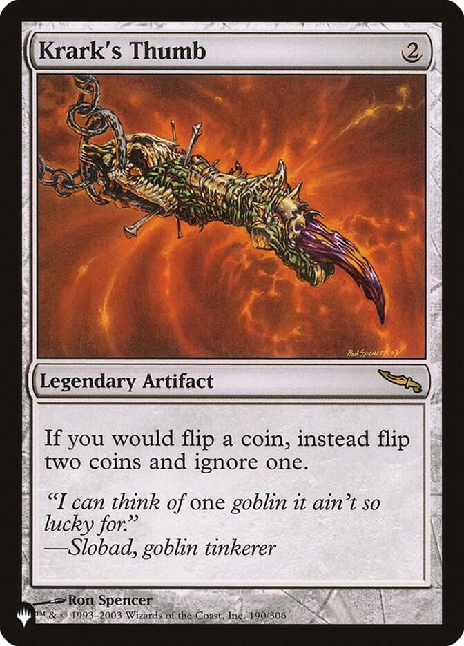 Krark's Thumb [The List Reprints] 190/306