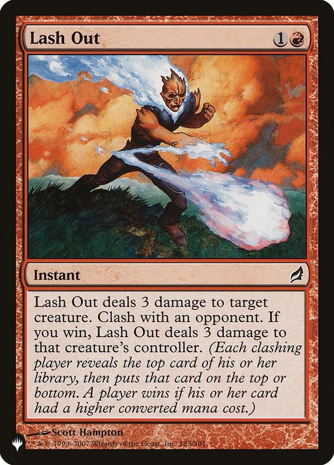Lash Out [The List Reprints] 183/301