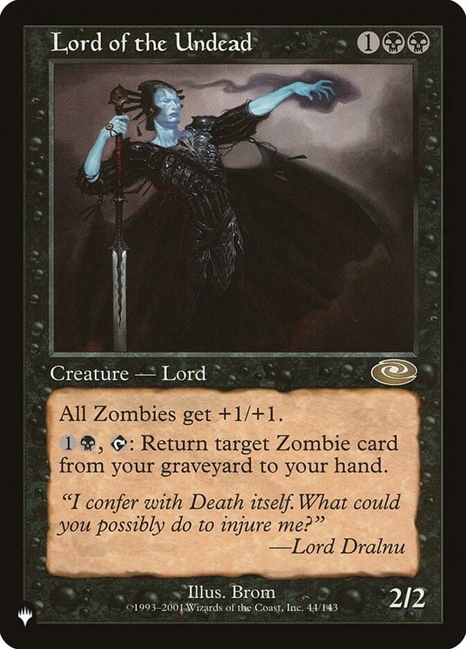 Lord of the Undead [The List Reprints] 44/143