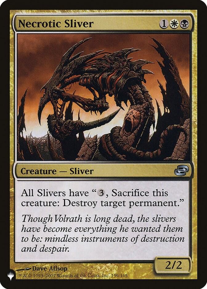 Necrotic Sliver [The List Reprints] 159/165