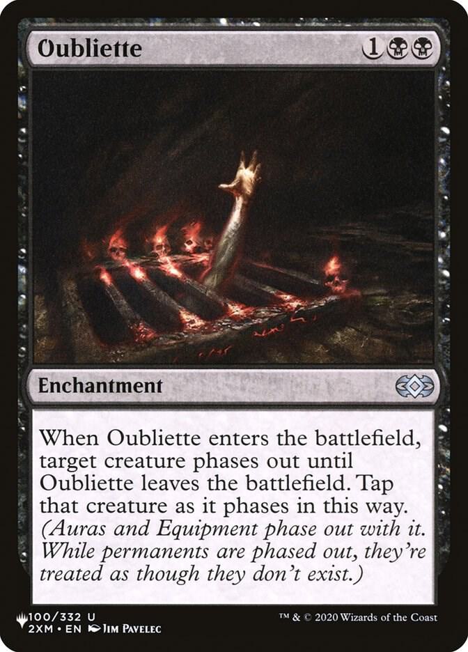 Oubliette [The List Reprints] 100/332
