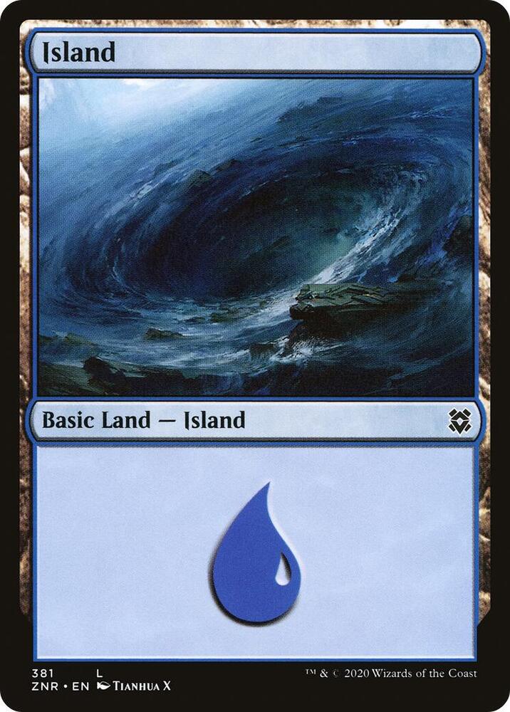 Island [Zendikar Rising] 381